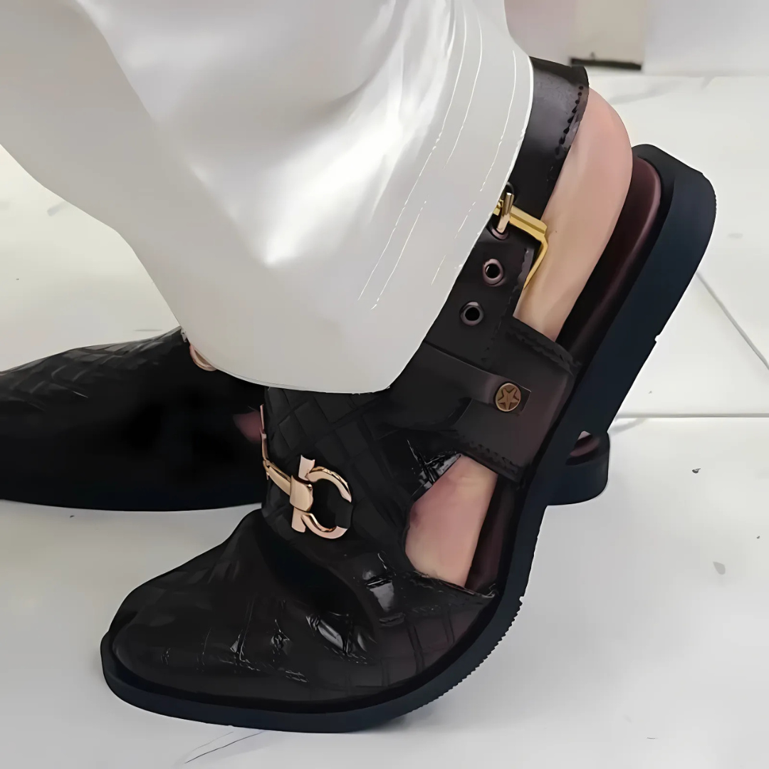 Mocassins modernos em pele com sola ergonómica®