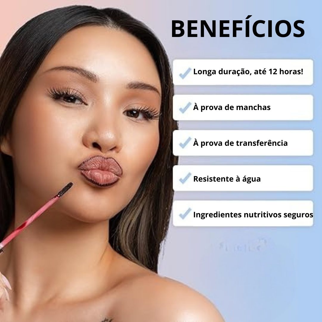 O Lip Liner Dura Todo o Dia e Toda a Noite (OFERTA 2X1)®