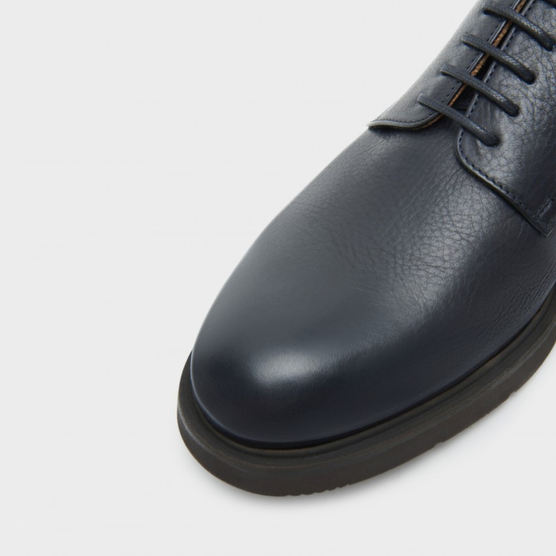 Sapatos de Couro com Sola Resistente e um Acabamento Elegante para Homen®