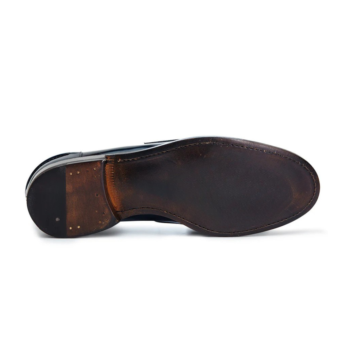 Mocassins de Couro Elegantes e Brilhantes para Homem®