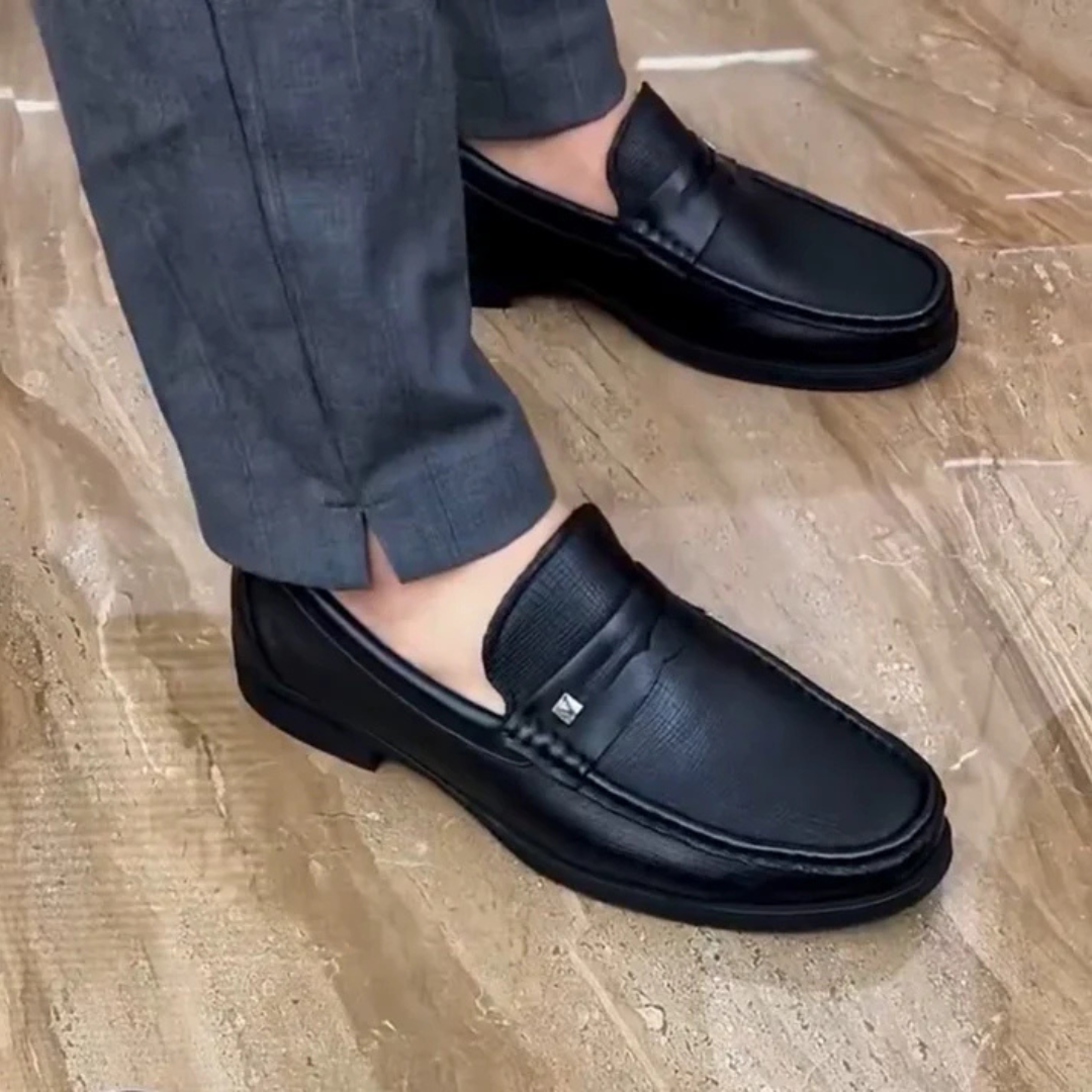 Sapatos de Couro Genuíno para Homem com Acabamento de Alta Qualidade®