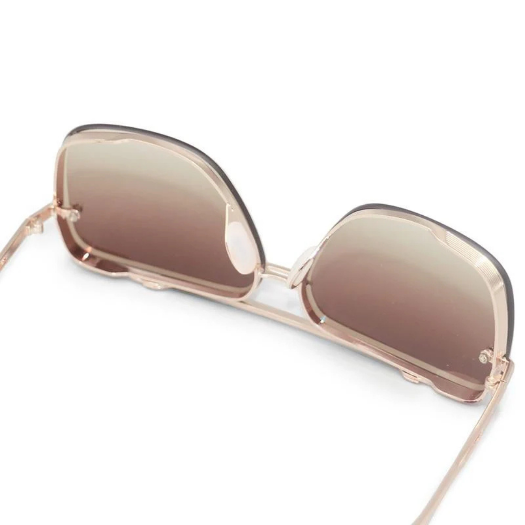 Óculos de sol retro gradiente com proteção UV400 unissexo®