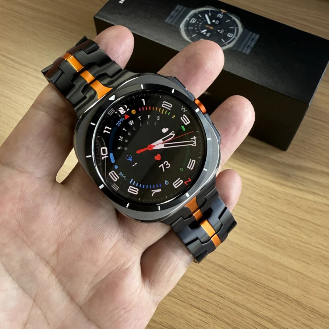 Relógio Desportivo com Bracelete em Aço Estilo Futurista e Funcional®