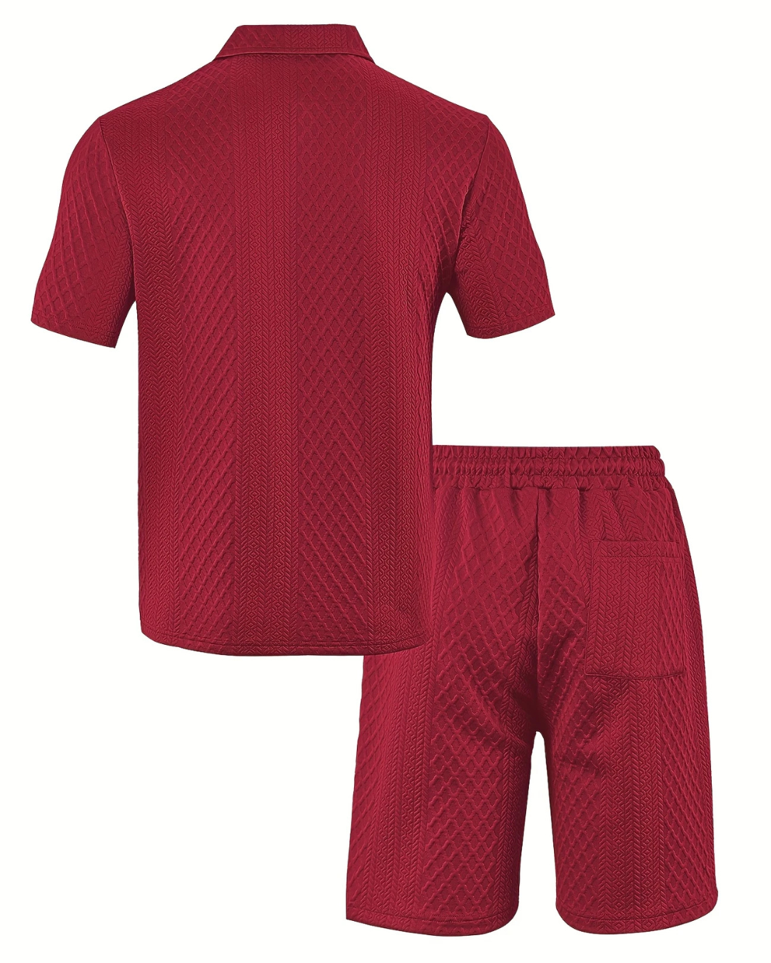 Conjunto de camisola de manga curta e calções para homem®