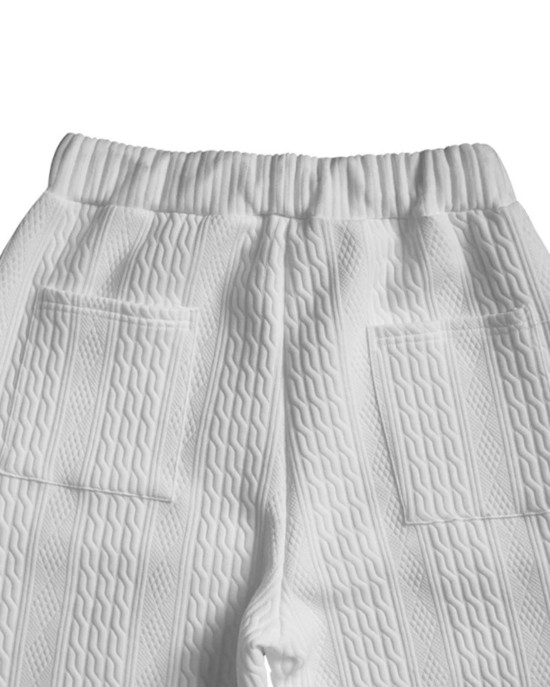 Conjunto de Duas Peças em Tecido com Textura Entrançada e Ajuste Confortável®