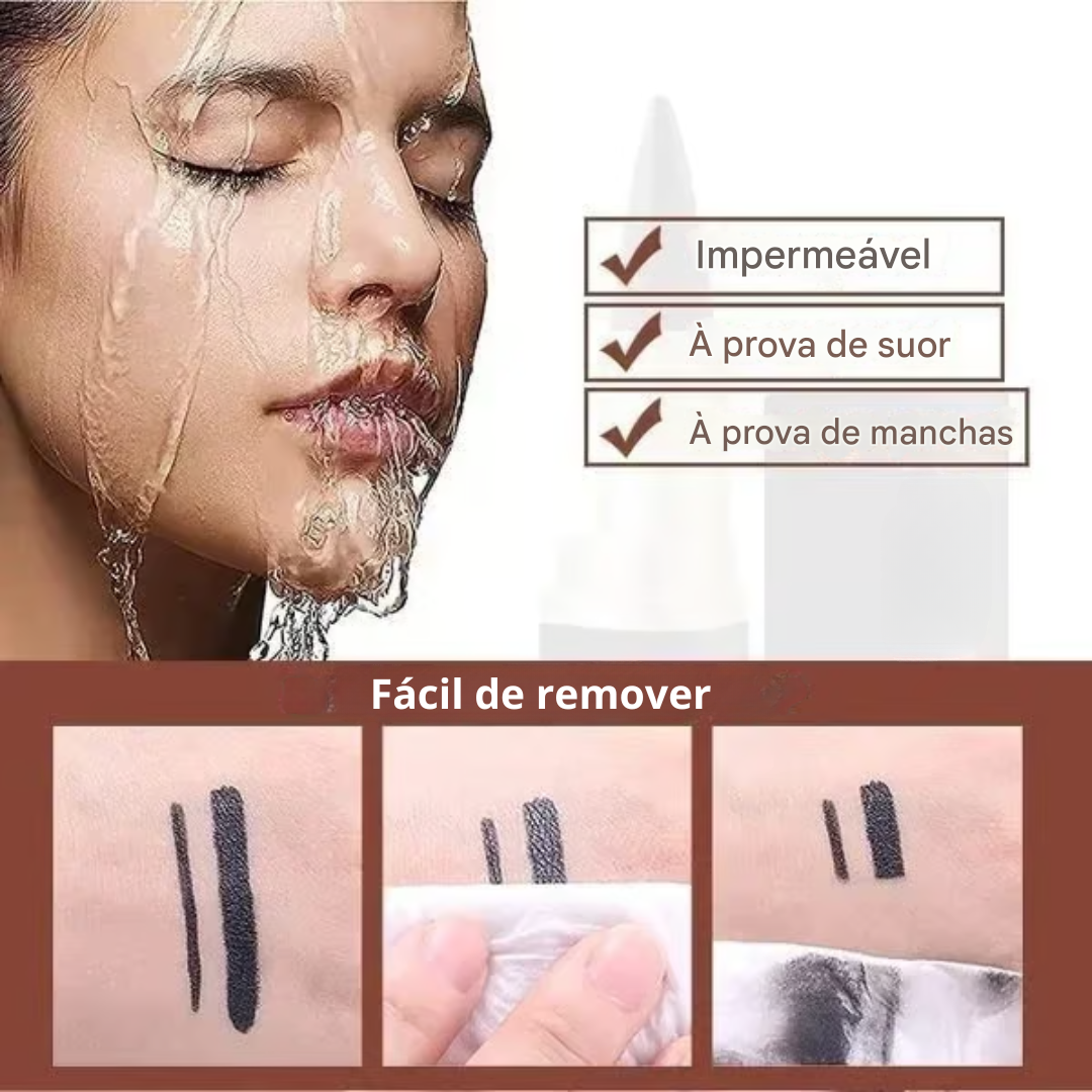 Delineador de Olhos Mate de Secagem Rápida (EM PROMOÇÃO 2X1)®