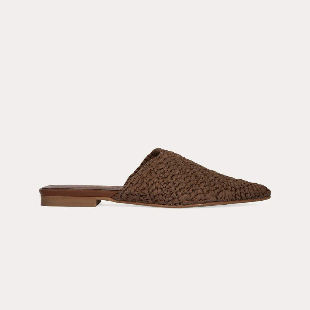Sandálias rasas de croché com estilo Boho®