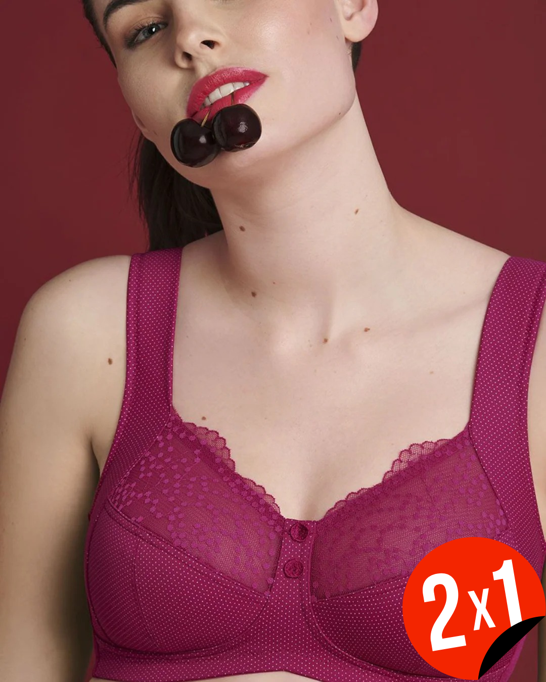 Soutien com aro e alças largas (OFERTA 2X1)®