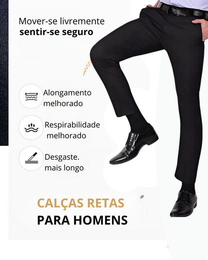 Calças formais clássicas para homem®