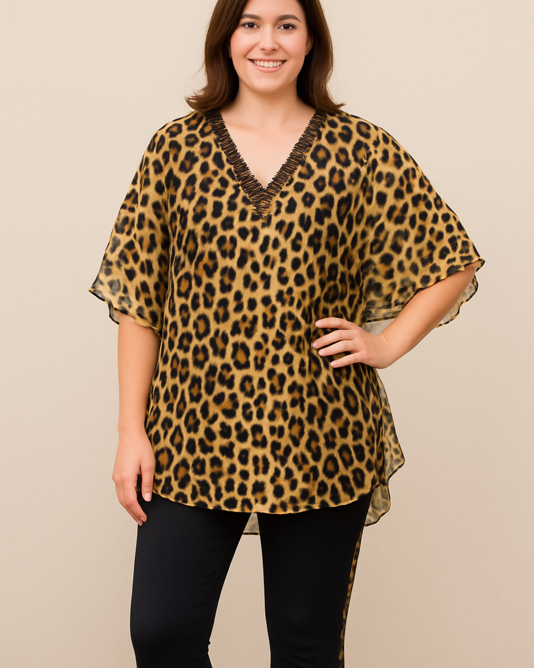 Conjunto de duas peças com estampa de leopardo®