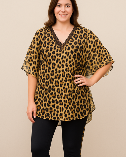 Conjunto de duas peças com estampa de leopardo®