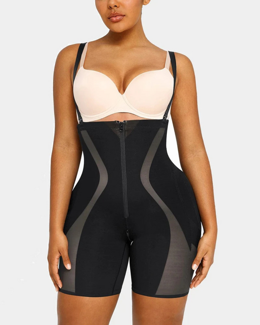 Modelador de Corpo com Fecho à Frente e Reforço das Nádegas®