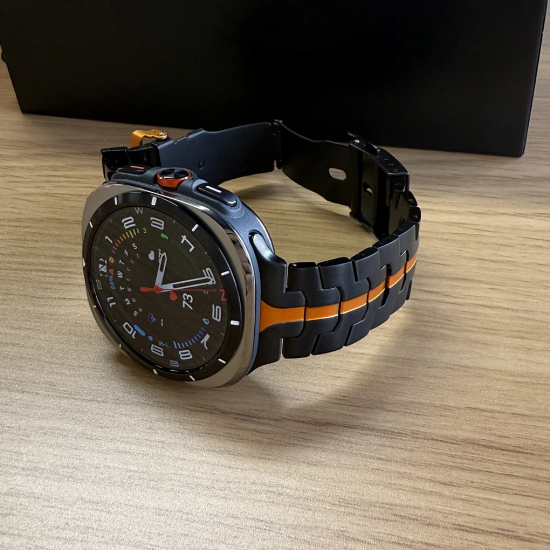 Relógio Desportivo com Bracelete em Aço Estilo Futurista e Funcional®