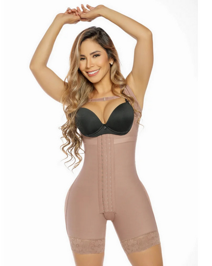 Faixa modeladora de alta compressão com renda®