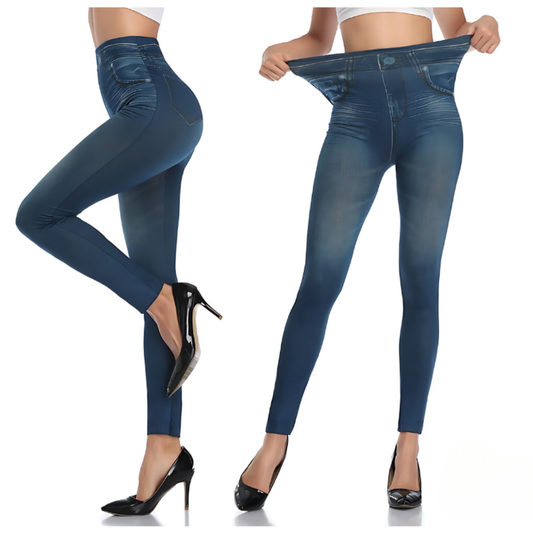 Calças de cintura alta sem costuras Push Up®