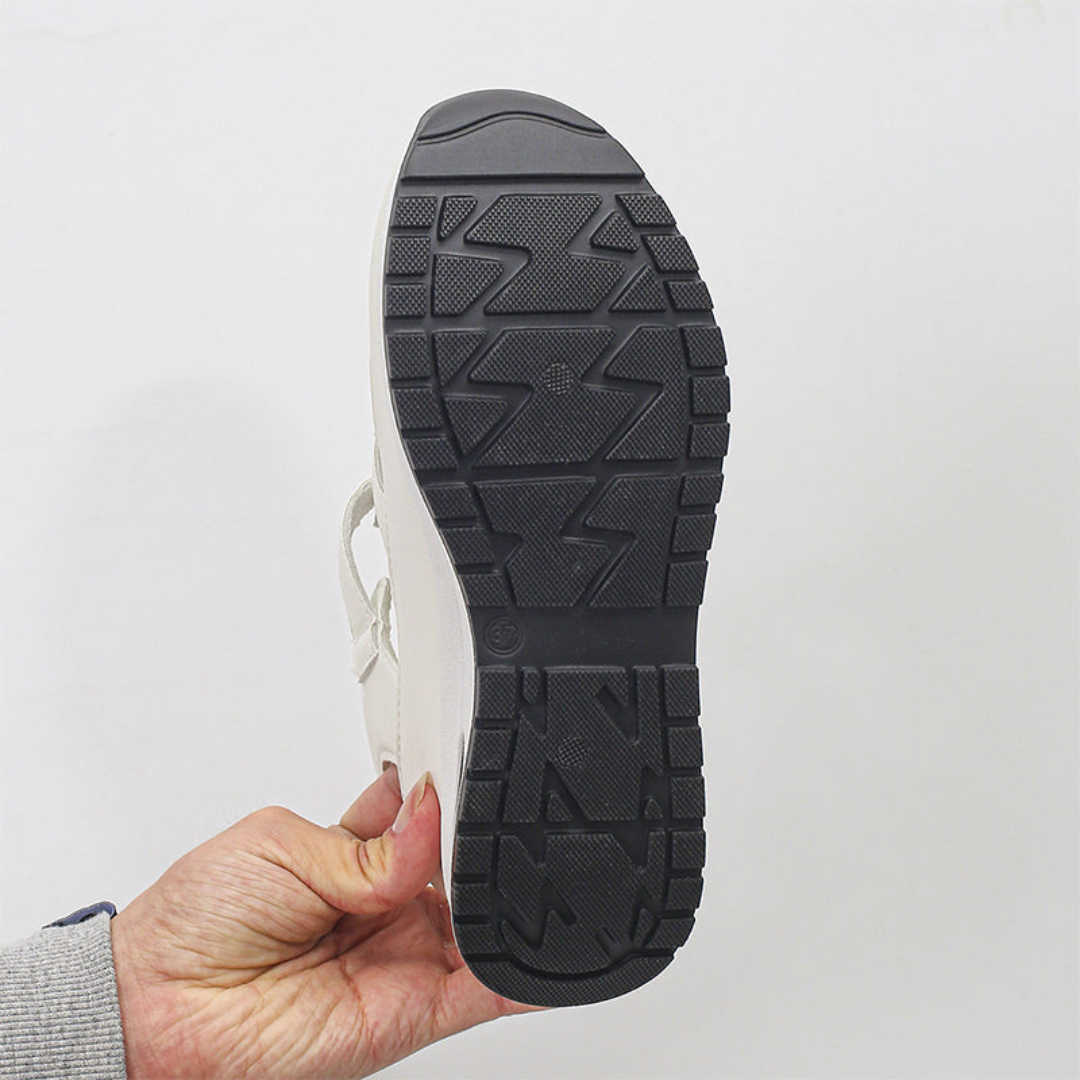 Sandálias Casuais com Plataforma e Design de Tiras Cruzadas para Máximo Conforto®