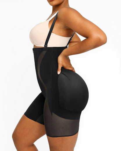 Modelador de Corpo com Fecho à Frente e Reforço das Nádegas®
