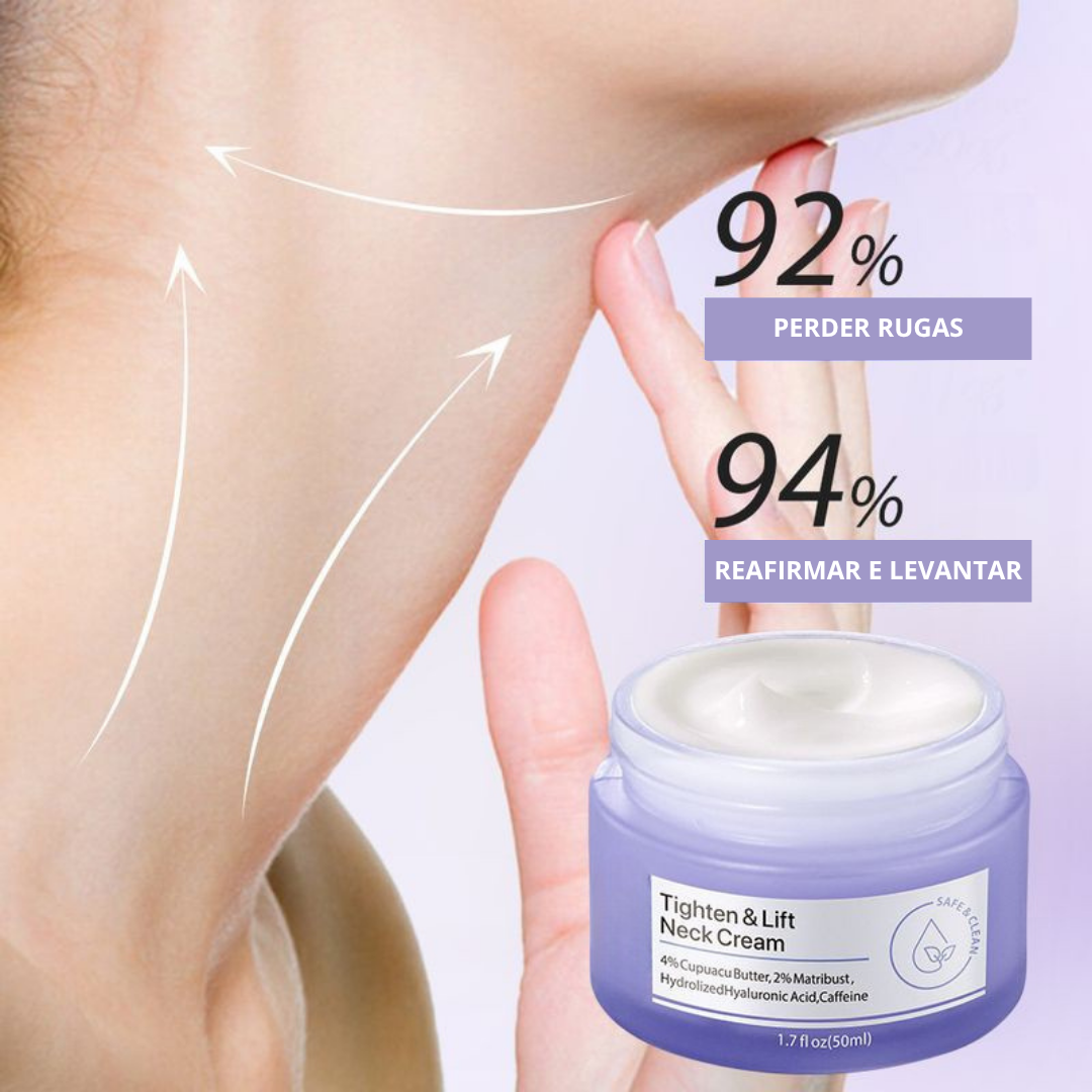 Creme reafirmante e tonificante para o pescoço para peles com rugas®