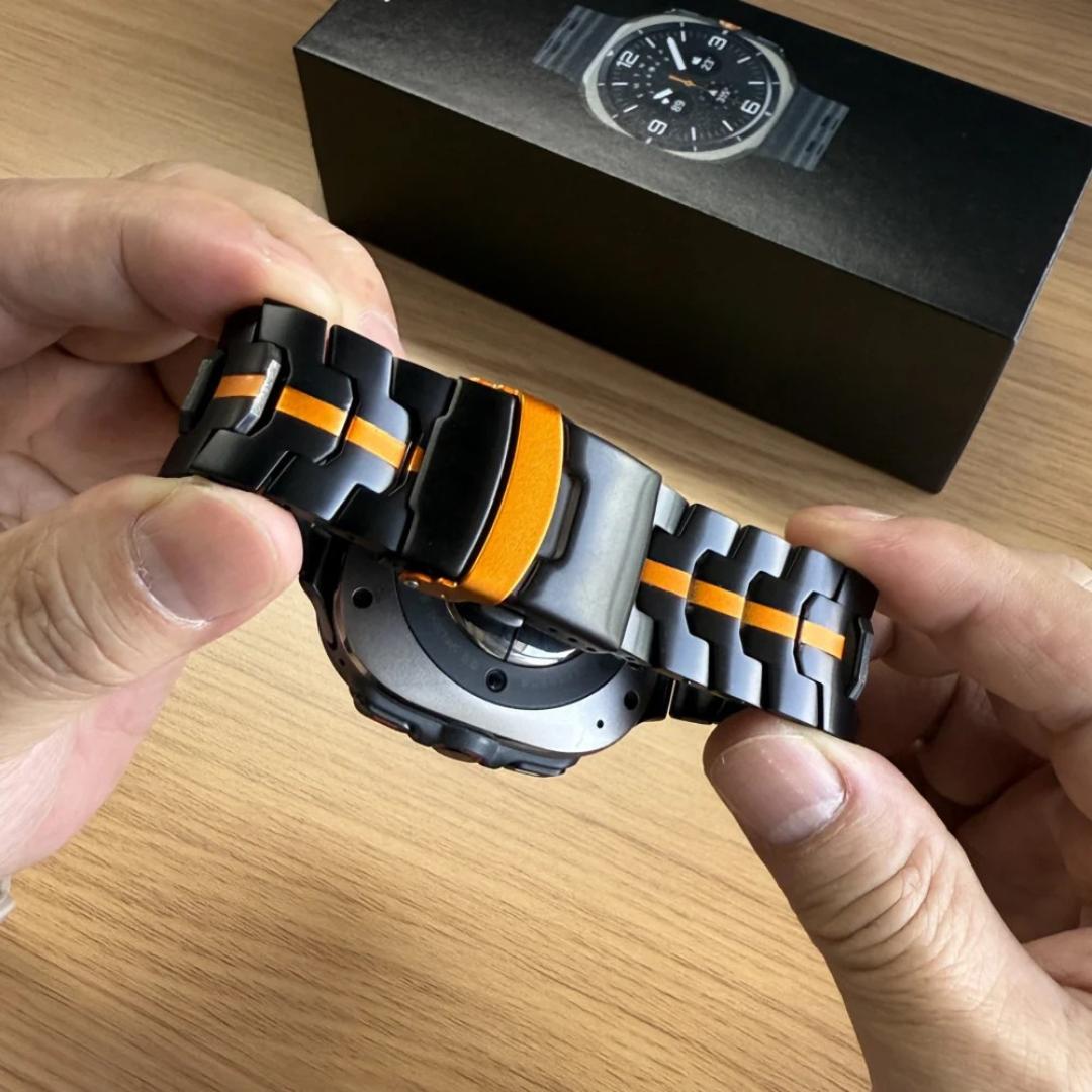Relógio Desportivo com Bracelete em Aço Estilo Futurista e Funcional®
