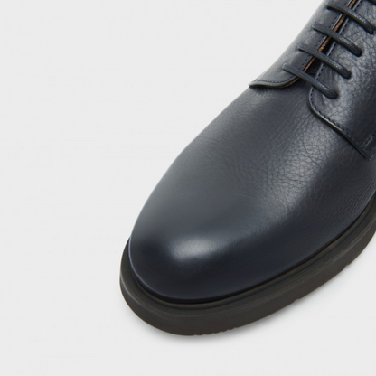 Sapatos de Couro com Sola Resistente e um Acabamento Elegante para Homen®