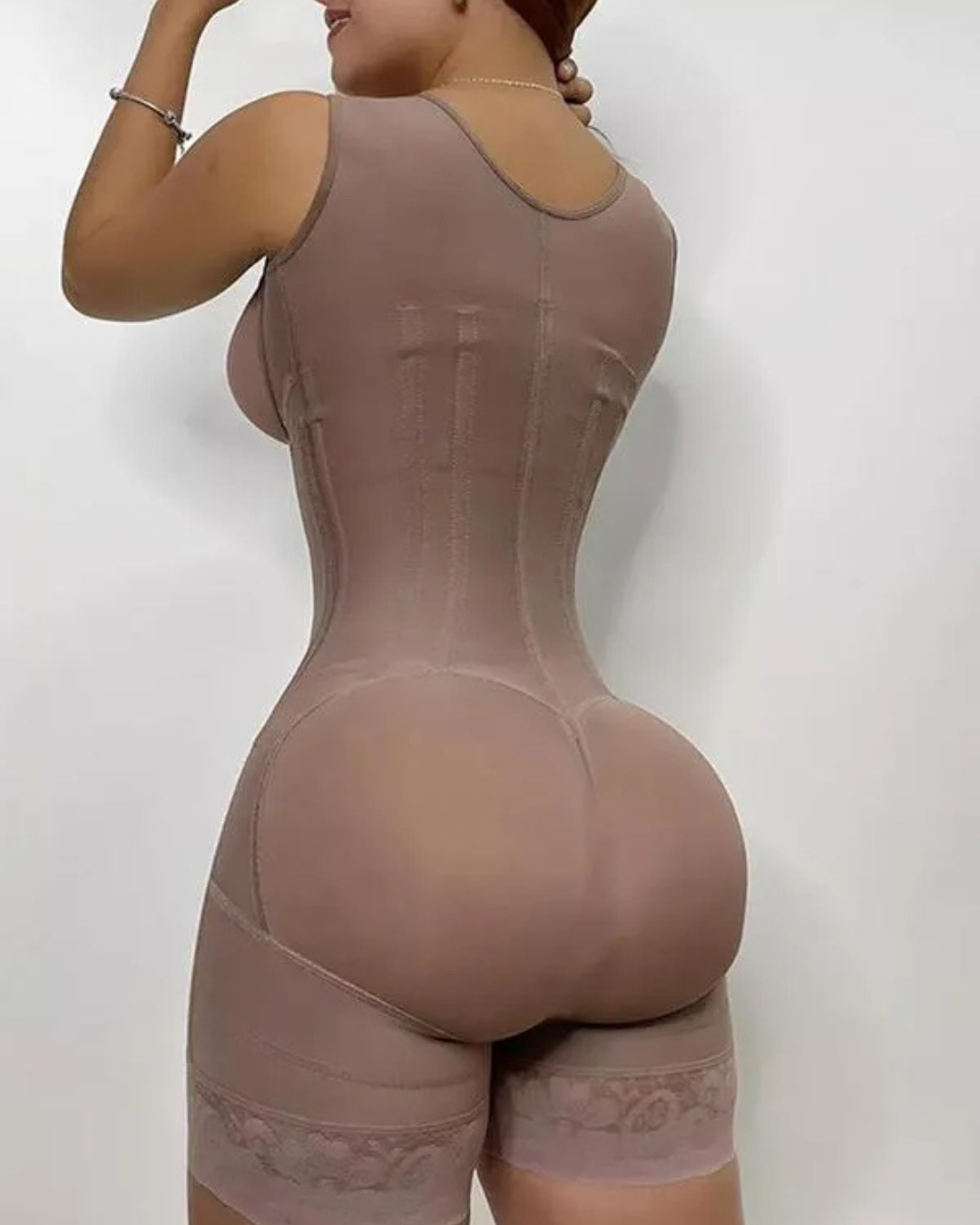 Modelador de Corpo com Efeito Adelgaçante e Design de Espartilho para Mulher®