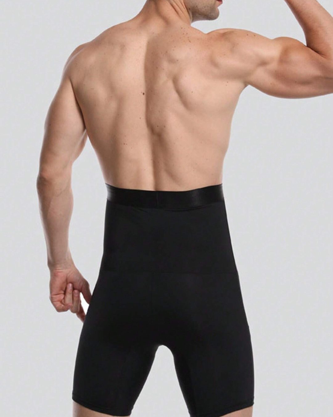 Roupa Interior Abdominal de Cintura Alta de Camada Dupla para Homem®