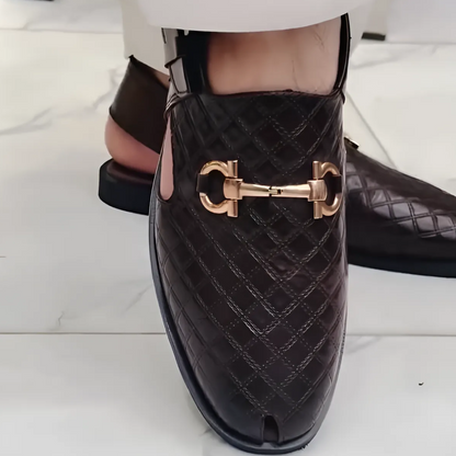 Mocassins modernos em pele com sola ergonómica®