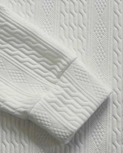 Conjunto de Duas Peças em Tecido com Textura Entrançada e Ajuste Confortável®