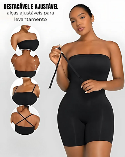 Modelador de Corpo sem Costuras para Mulher com Alças Amovíveis®