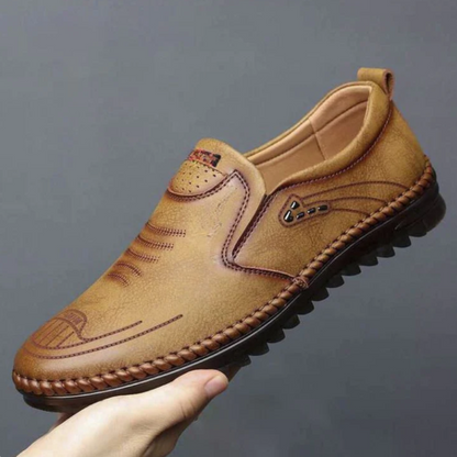 Mocasín Masculino Casual em Couro Conforto e Estilo para Todos os Dias®
