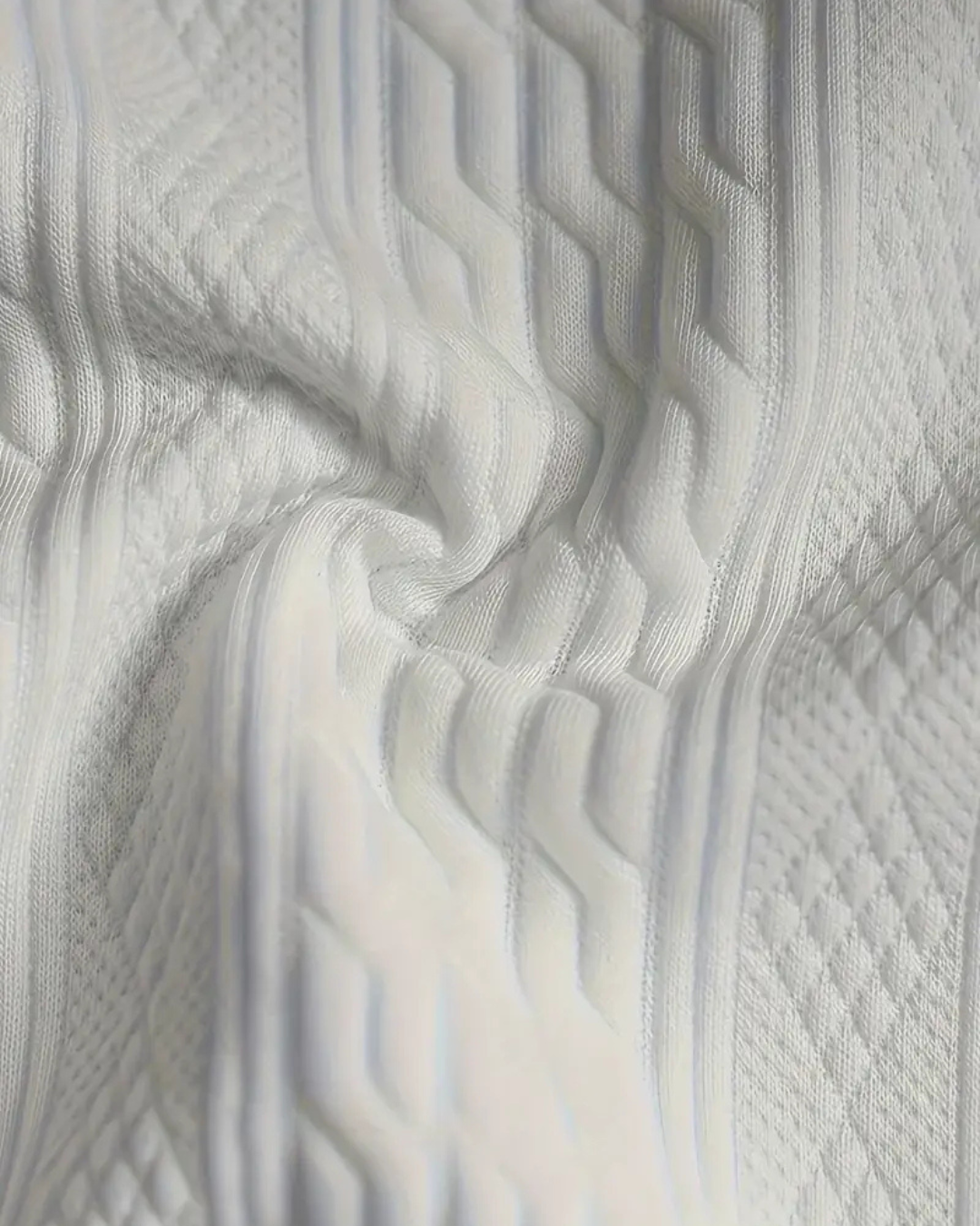 Conjunto de Duas Peças em Tecido com Textura Entrançada e Ajuste Confortável®