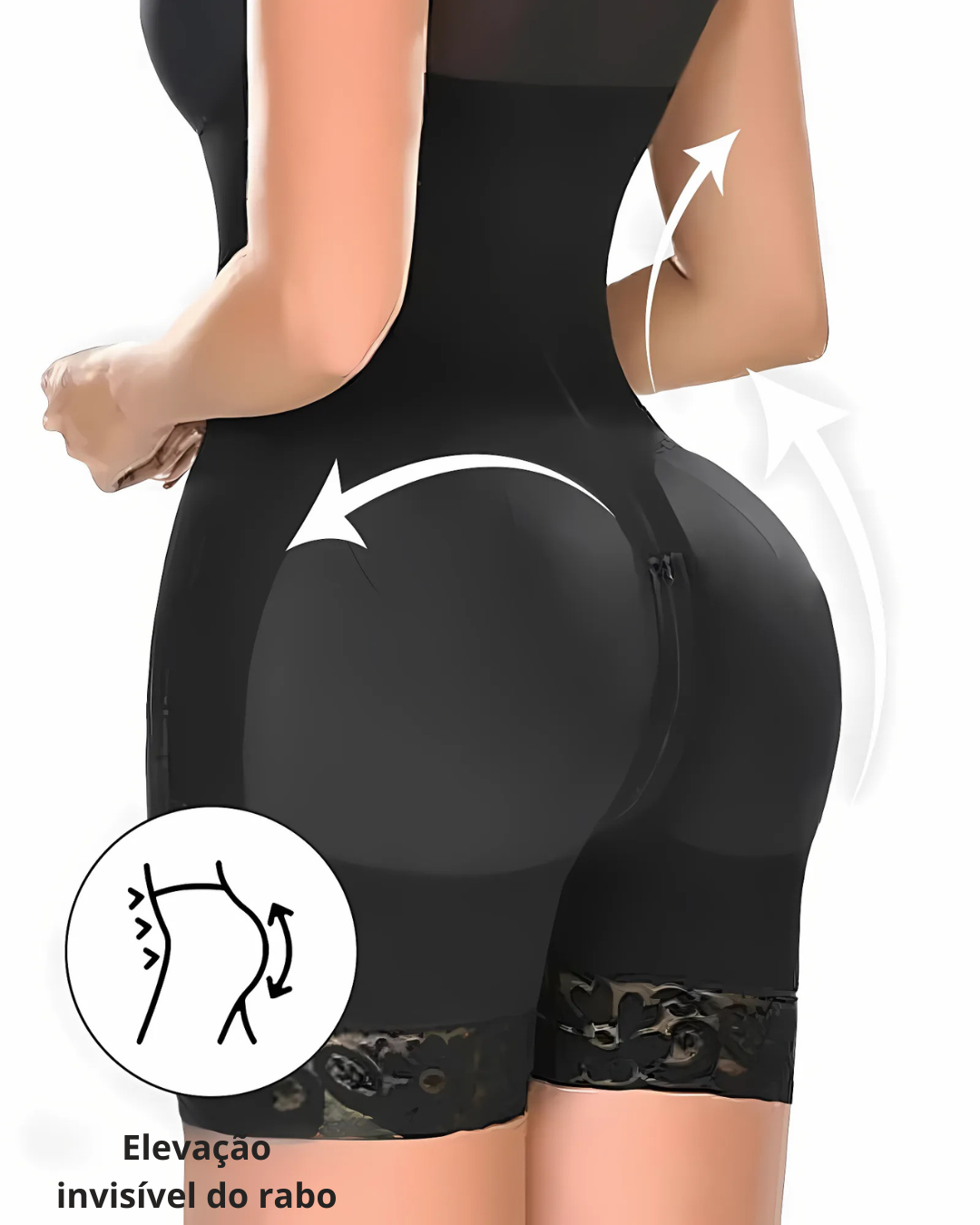 Modelador de Corpo de Tamanho Grande para Mulher®