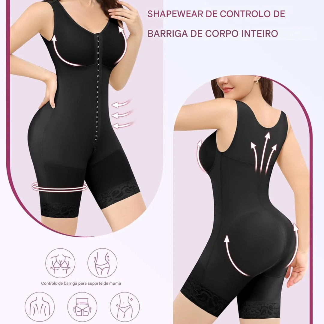 Modelador de Barriga com Dupla Compressão e Sutiã®