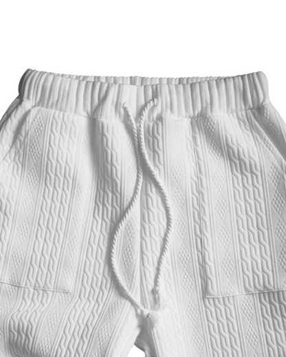 Conjunto de Duas Peças em Tecido com Textura Entrançada e Ajuste Confortável®