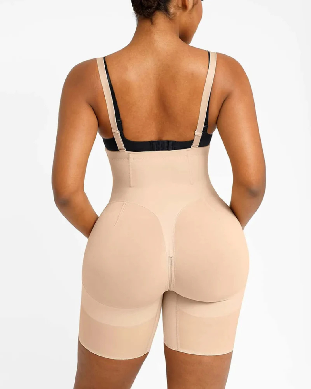 Modelador de Corpo com Fecho à Frente e Reforço das Nádegas®