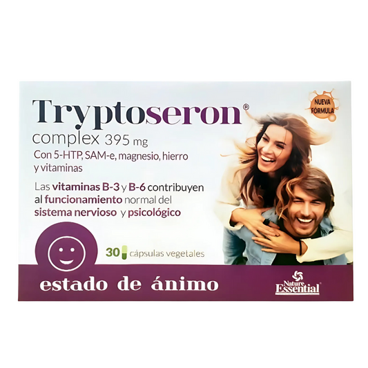 Tryptoseron Complex Ativa a sua serotonina e melhora o seu humor - 30 cápsulas®