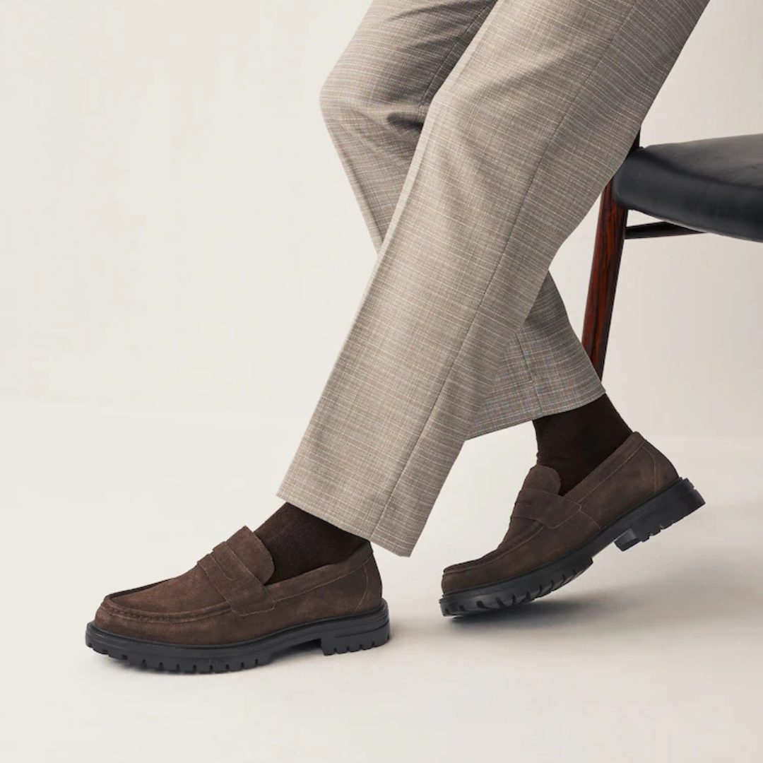 Mocassins de Camurça Elegantes para Homem®