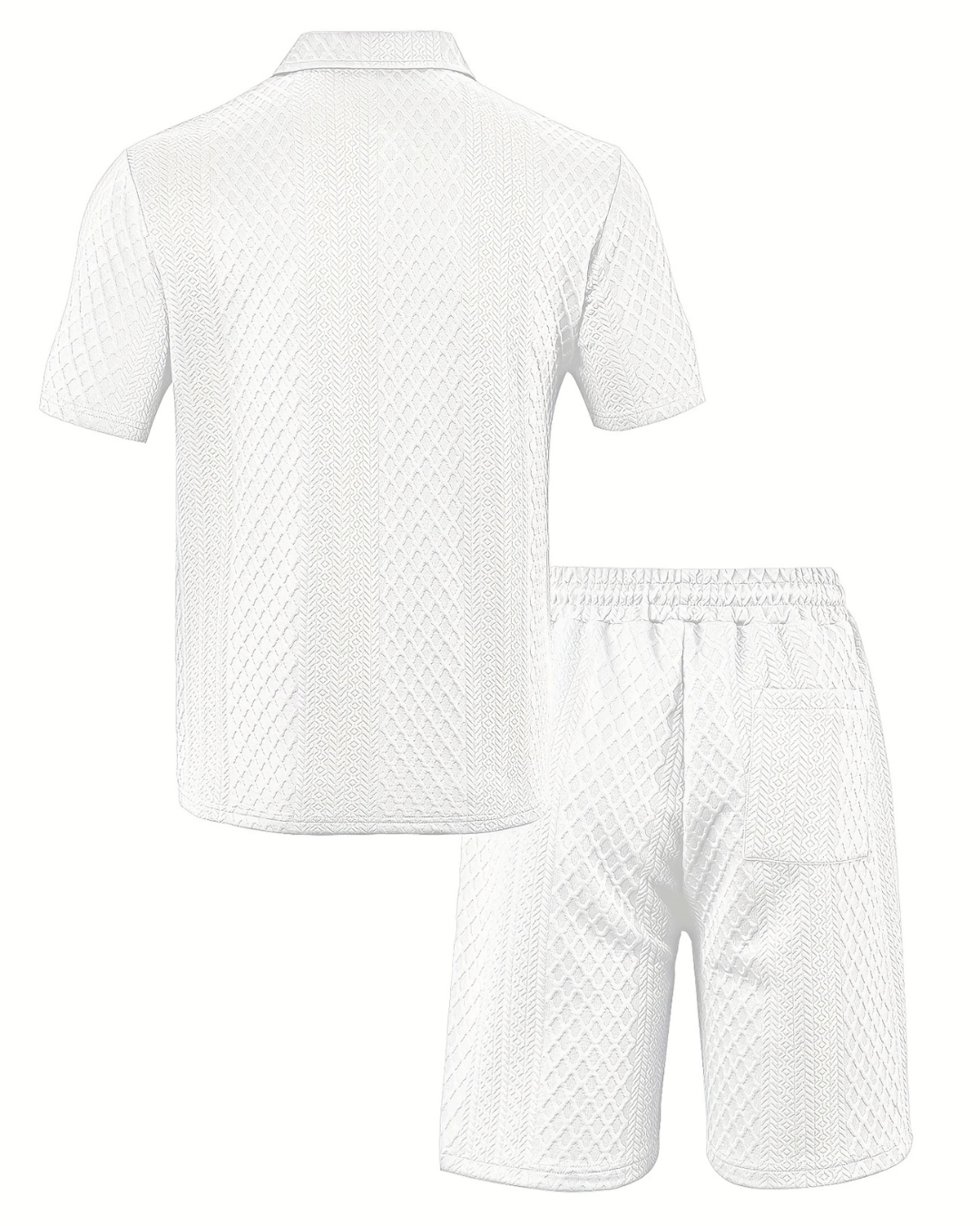 Conjunto de camisola de manga curta e calções para homem®