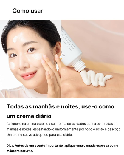 Creme Anti-manchas Pore+: Hidratante, Não Irritante e Redutor de Poros (EM PROMOÇÃO 2X1)®