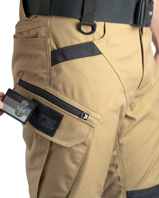 Calças de Trabalho Resistentes com 10 Bolsos Unissexo®