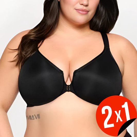 Soutien com fecho frontal e máxima sustentação (OFERTA 2X1)®