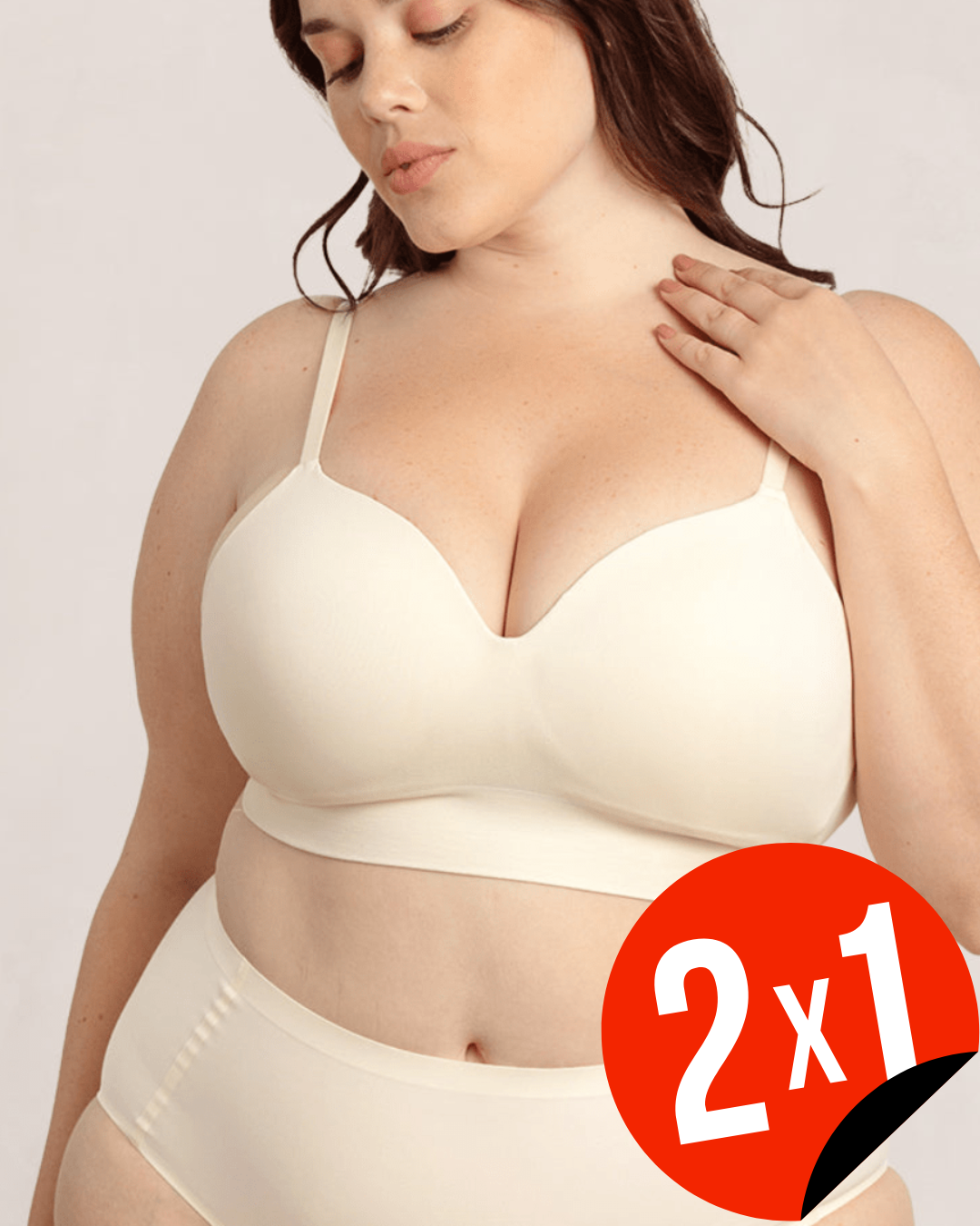 Soutien Moldador de Apoio Confortável e sem Aros (OFERTA 2X1)®