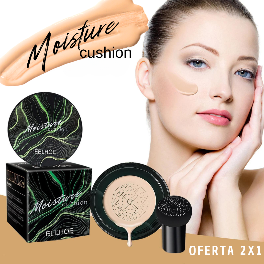 MOISTURE CUSHION BASE DE MAQUIAGEM® (OFERTA 2X1)